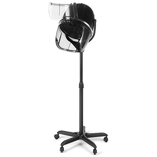 Artist Hand Bonnet Hair Dryer Adjustable Professional Hood Dryer Stand Up Rolling Base with Wheels Salon Equipment - Give Your Hair a Kiss