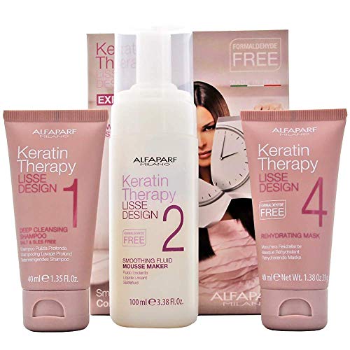 Alfaparf Milano Lisse Design Express Smoothing Treatment Kit, 1 Count - Give Your Hair a Kiss