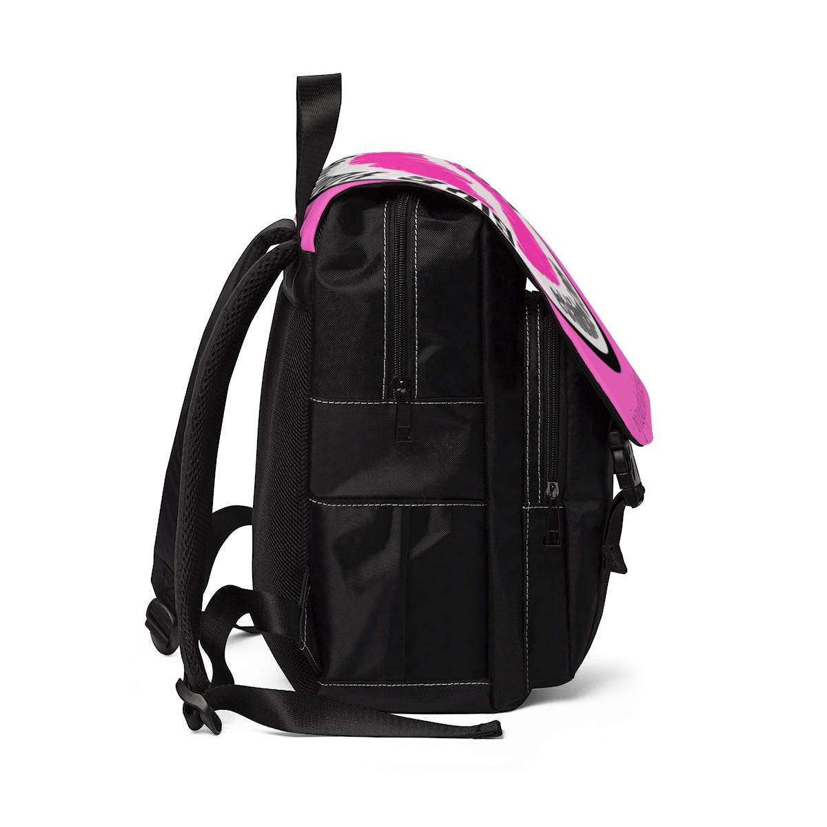 Unisex Casual Shoulder Backpack - Give Your Hair a Kiss
