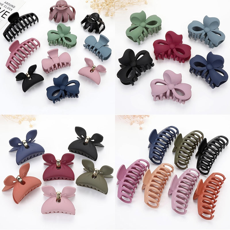 Solid Color Hair Clips - Give Your Hair a Kiss